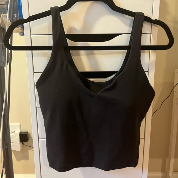 Black Align Lululemon Top Size 6 - Picture 2 of 2
